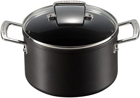 Le Creuset 51102280010502 TNS braadpan 28 x 14,9 cm met glazen deksel, aluminium(20 cm)