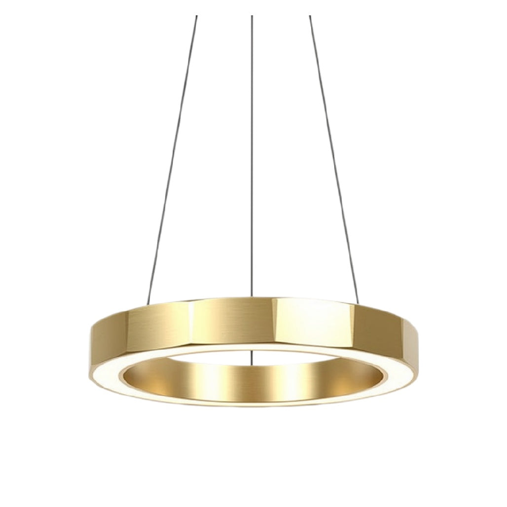 Verchroomde Hanglamp met Modern Design en Strak Uiterlijk