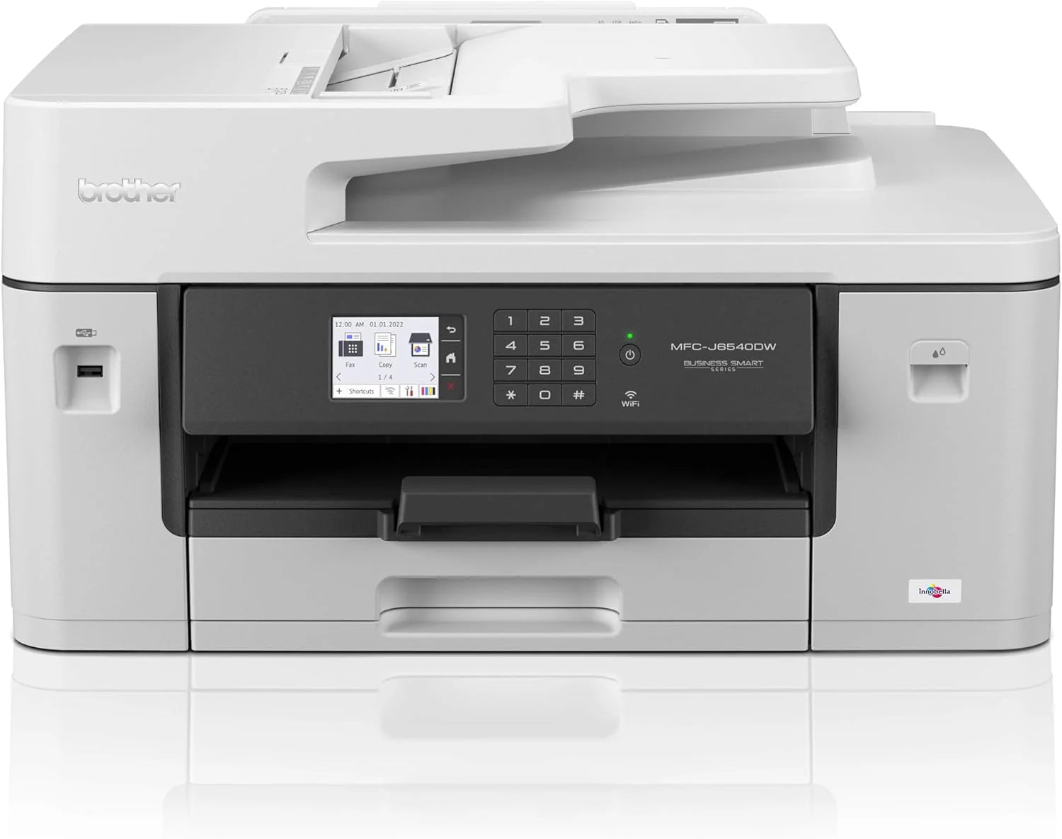 Brother MFC-J6540DWE EcoPro 4-in-1 multifunctionele kleureninkjetprinter, DIN A3 (250 vellen papiercassette, printer, scanner, kopieerapparaat, fax)
