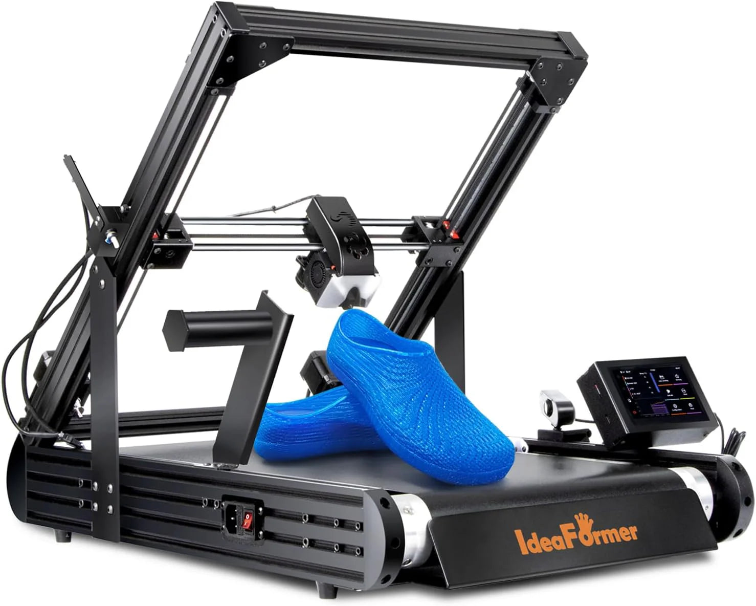 IdeaFormer IR3 V2 3D-printer met transportband, 250 x 250 ×∞ mm, oneindige Z metalen riem, 3D-drukmachines, lang, stapel en grote modeldruk, max. 400 mm/s