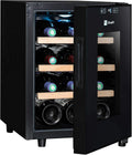 CLIMADIFF CC18 servicekelder met touch-bediening, zeer stil en trillingsvrij, ruimtebesparend – inhoud 18 flessen(12 bouteilles)