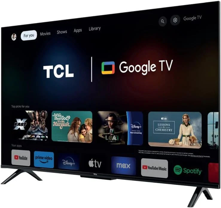 TCL 43T69C - TV QLED 43 (109 cm) - 4K UHD 3840x2160 - HDR10+ - Android TV - 3xHDMI 2.1 - Wi-Fi
