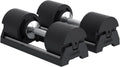 SNODE AD85 Verstelbare Halters - 40 kg - Set van 2 Valbestendige Halters - Veelzijdige Fitness Gewichten voor Thuisgym voor Professionele Krachttraining