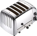 Dualit Combi broodrooster, 2 x 2 Eén maat chroom(chroom)
