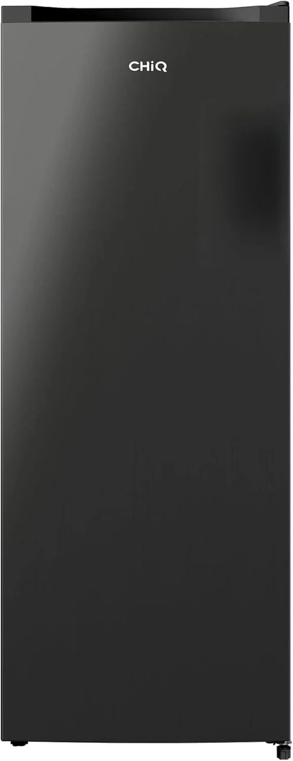 CHiQ diepvriezer | vrieskast | freezer | 177L, 144cm H, 54cm B | 153 kWh/jaar, EEK D | 4-sterren vriezen, -24℃ | 39dB stil, verwisselbare deuraanslag, in hoogte verstelbare pootjes｜CSD208D4D