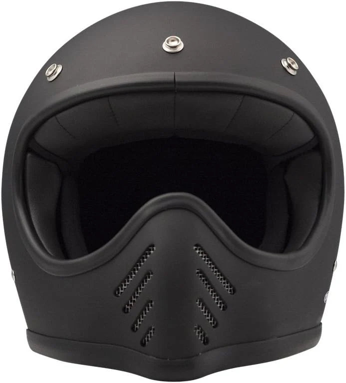 DMD 1FFS40000MB04 Seventyfive motorhelm, mat zwart, maat L