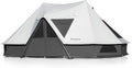 KingCamp Campingtent, 5 m, voor groepen of gezinnen, oversized ruimte voor luxe campingtent in alle seizoenen(640x420x270 cm)