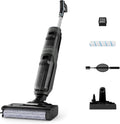 Rowenta X-Clean 4 Draadloze stofzuiger, stofzuigen en wassen, intelligent, looptijd 50 minuten, zelfreiniging GZ5037WO(X-Clean 4/Zwart/Aluminium)