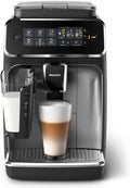 Philips 3200 Serie Volautomatische Espressomachine - LatteGo Melksysteem, Ingebouwde Molen, 5 Koffievariaties, Intuïtief Touchdisplay, Zilver (EP3246/70)